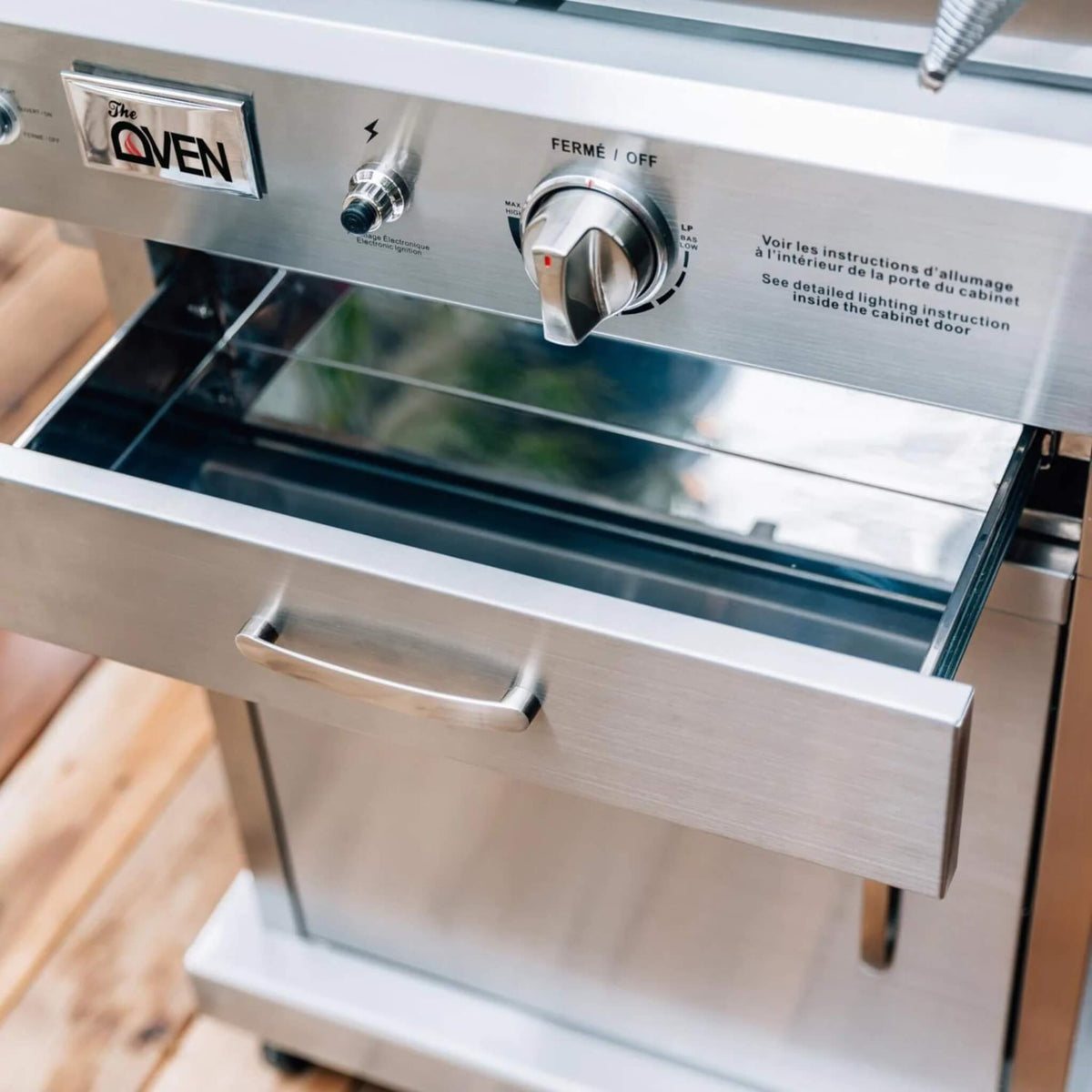 Summerset 60-Inch Outdoor Freestanding Gas Pizza Oven LP