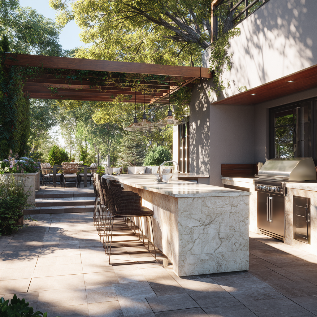 Outdoor Kitchen Islands
