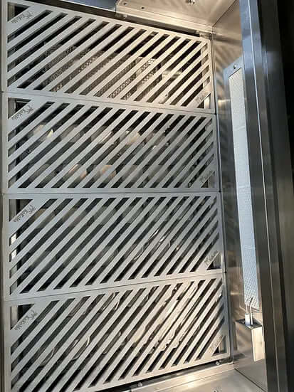 Kokomo Laser Cut Grate 32In Professional Built in Gas Grill 4 Burner