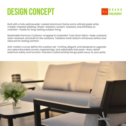 6PC Outdoor Conversation Set