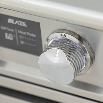 Blaze LTE PRO 32-Inch 4-Burner Built-In Grill with Digital Temperature Screen & Rotisserie