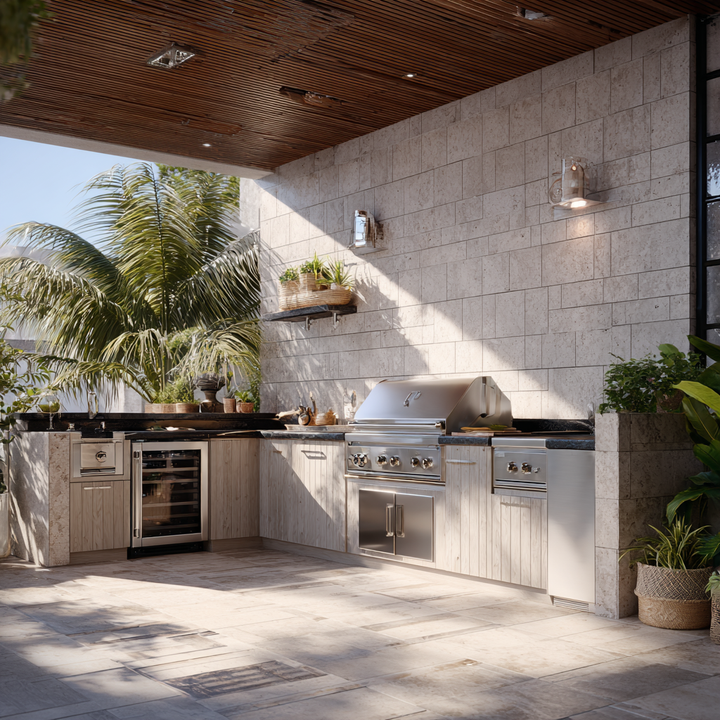 Outdoor Kitchen Islands
