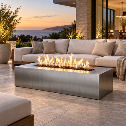 Regal 48" Metal Collection Fire Pit by The Outdoor Plus