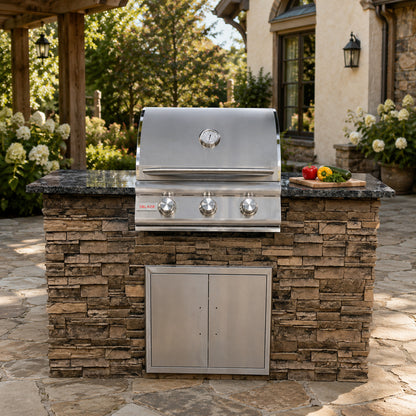 5' WPPO Outdoor Kitchen with Blaze Grill.