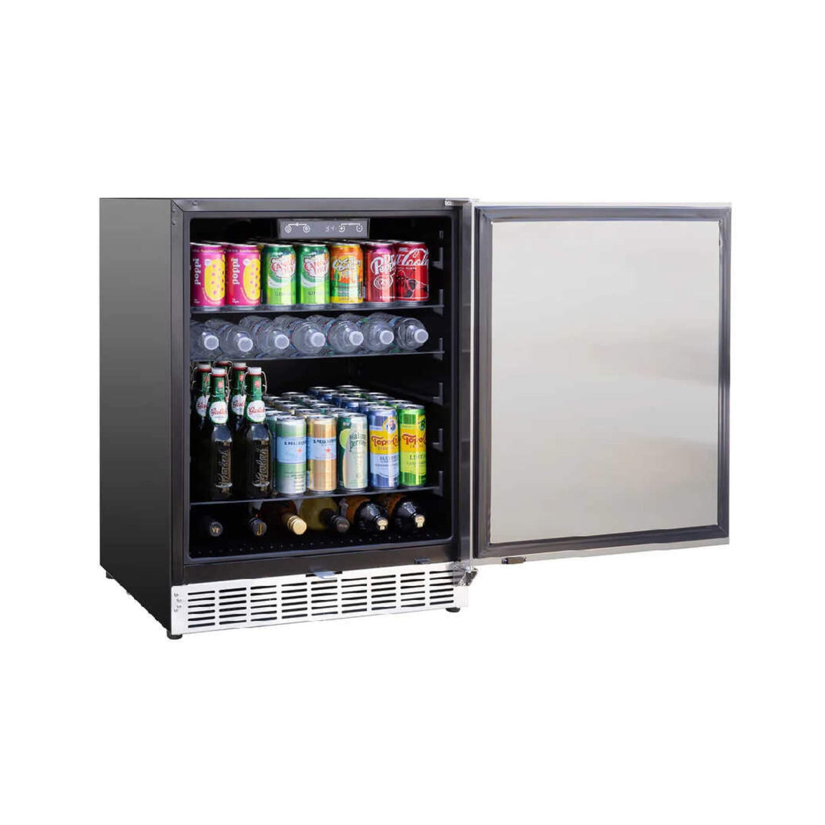 Summerset 24-Inch Outdoor Rated Refrigerator With Anti Vibration System