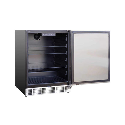 Summerset 24-Inch Outdoor Rated Refrigerator With Anti Vibration System